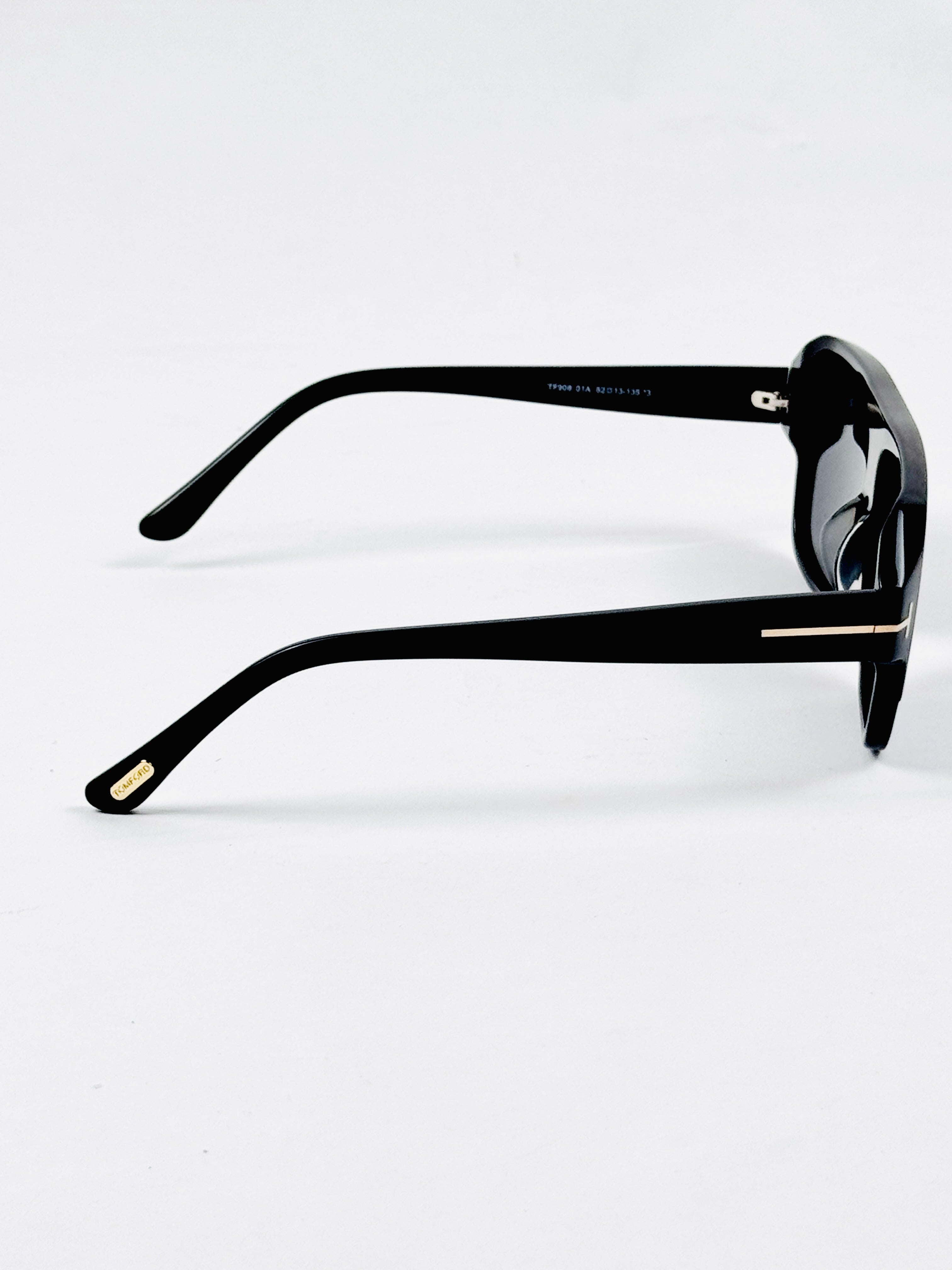Tom Ford – 908 - 62 – Black –  Acetate - Sunglasses – Unisex - Premium