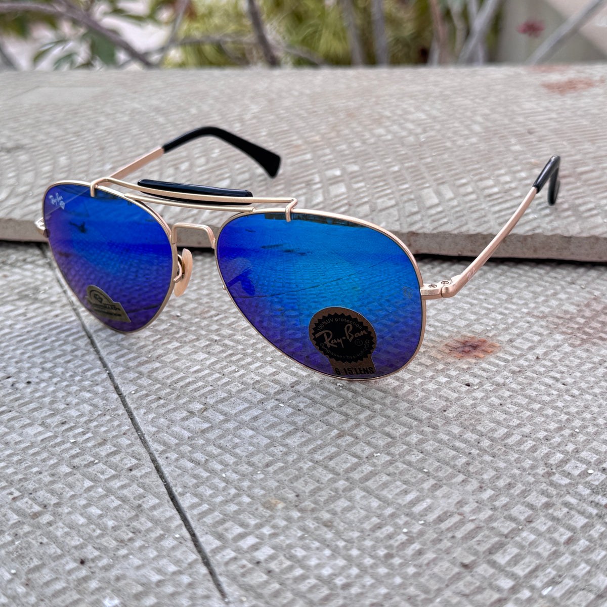 Rayban – 8026 – 62 – Golden Mercury – Metal – Sunglasses – Unisex - Premium