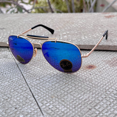 Rayban – 8026 – 62 – Golden Mercury – Metal – Sunglasses – Unisex - Premium