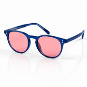 Moscot - 6259 – 49 – Blue Red – Acetate – Sunglasses – Unisex