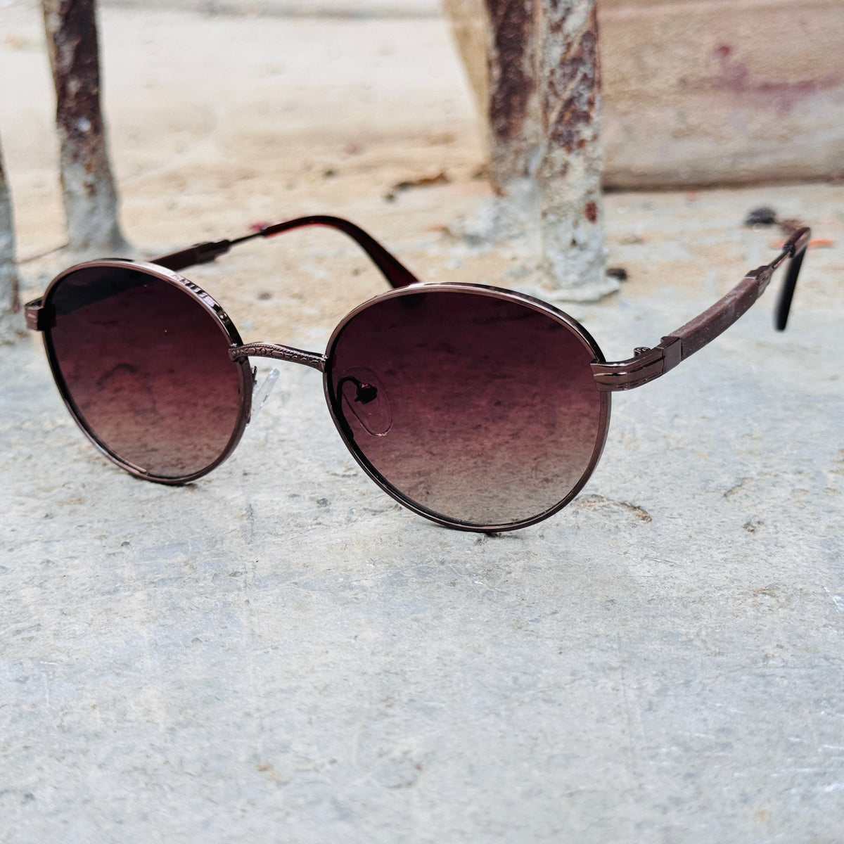 Louis Vuitton – 0416 – 54 – Brown Gradient – Metal - Sunglasses – Unisex