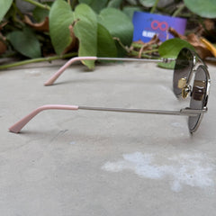 Bottega Veneta – 1302 - 62 – Silver Pink – Metal - Sunglasses – Unisex - Premium