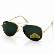 Rayban – 3026 – 62 – Golden Black – Metal – Sunglasses – Unisex