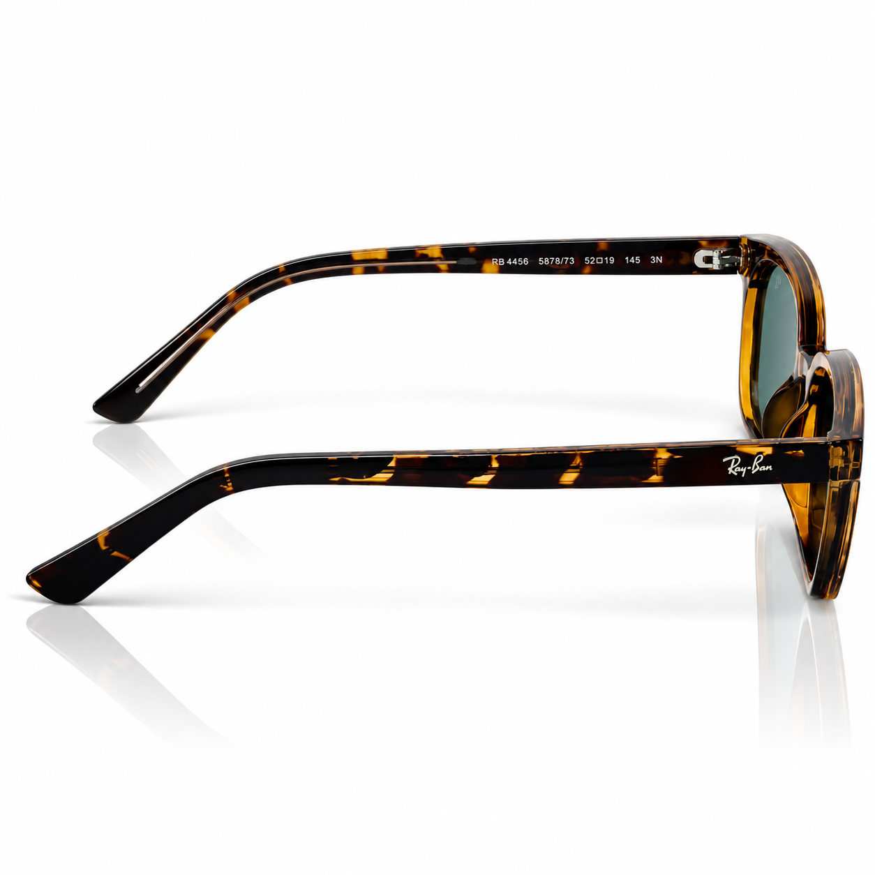 RayBan - 4458 - 52 - Tortoise Black - Acetate - Sunglasses - Unisex - Premium