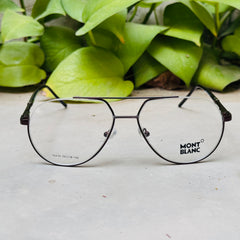 Mont Blanc – 90439 – 54 – Brown –  Metal - Optics – Unisex