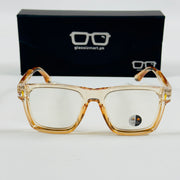 Moscot – P420 - 53 - Transparent Orange – Acetate  – Optics - Unisex (Transition)