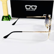 Rayban – 8230 – 57 – Golden Black Gradient – Metal – Sunglasses – Unisex