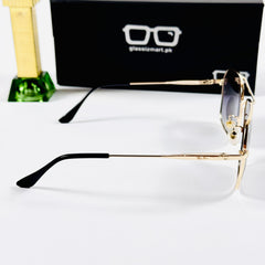 Rayban – 8230 – 57 – Golden Black Gradient – Metal – Sunglasses – Unisex