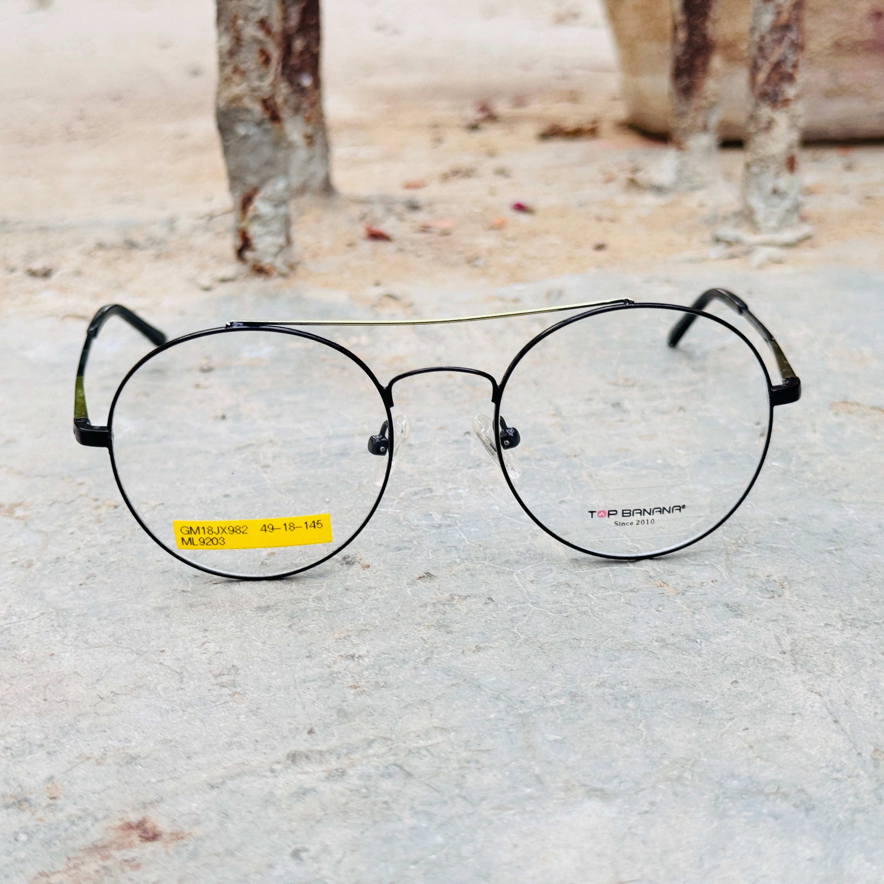 Dior – 9203 – 49 - Black – Metal – Optics – Unisex