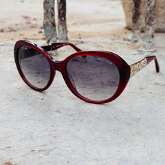 Chanel – 5290 - 58 – Red Black Gradient - Acetate - Sunglasses – Ladies - Premium