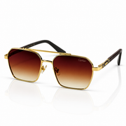 Cartier – 58443 – 54 – Golden Brown – Metal – Sunglasses – Unisex