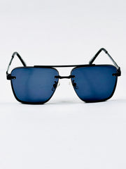 Cartier – 22391 – 58 – Black – Metal – Sunglasses – Unisex