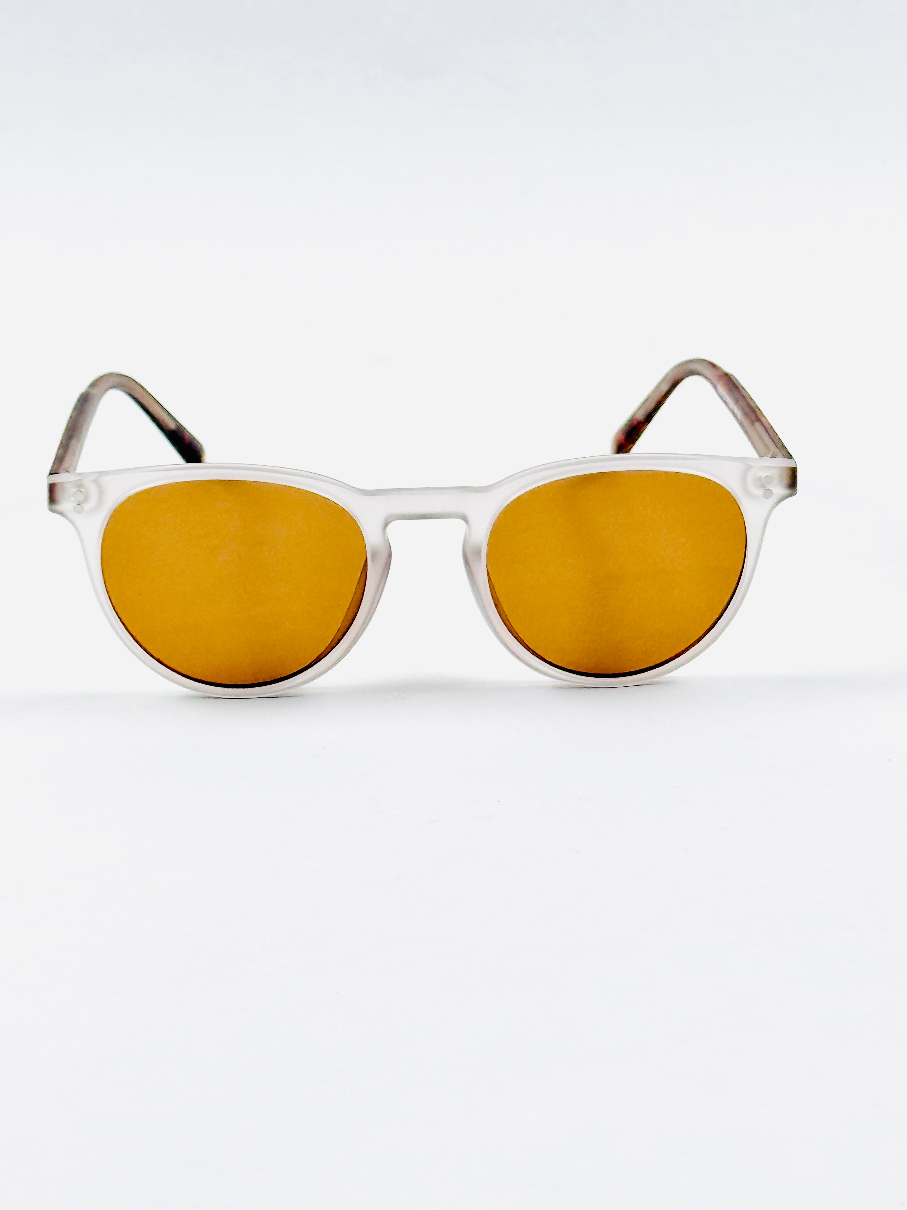 Moscot - 6259 – 49 – Transparent Brown – Acetate – Sunglasses – Unisex