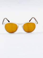 Moscot - 6259 – 49 – Transparent Brown – Acetate – Sunglasses – Unisex