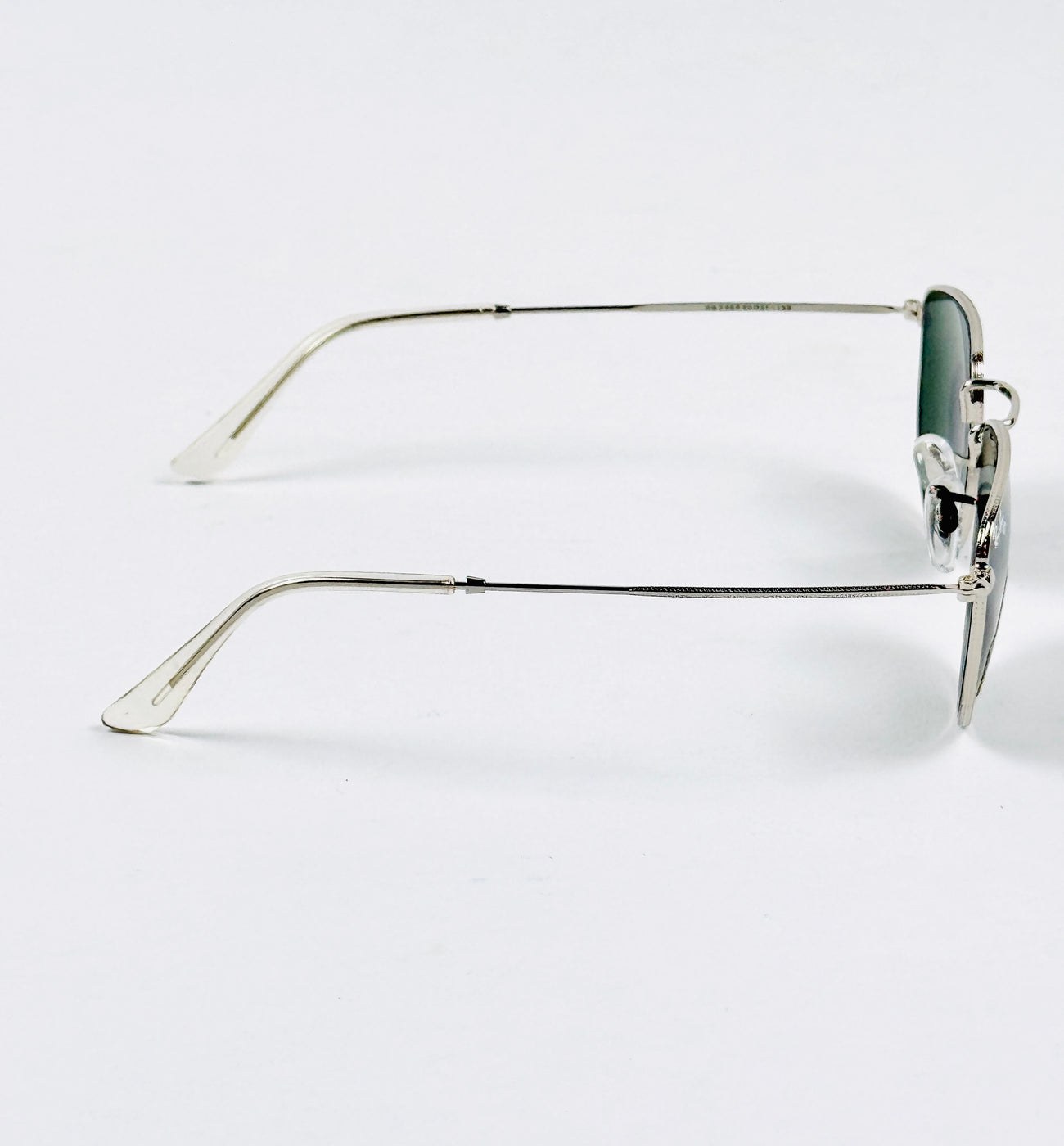 Rayban – 3958 – 50 – Silver Green – Metal – Sunglasses – Unisex