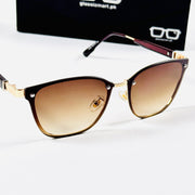 Prada – 22082 – 60 – Golden Brown Gradient – Metal – Sunglasses – Ladies