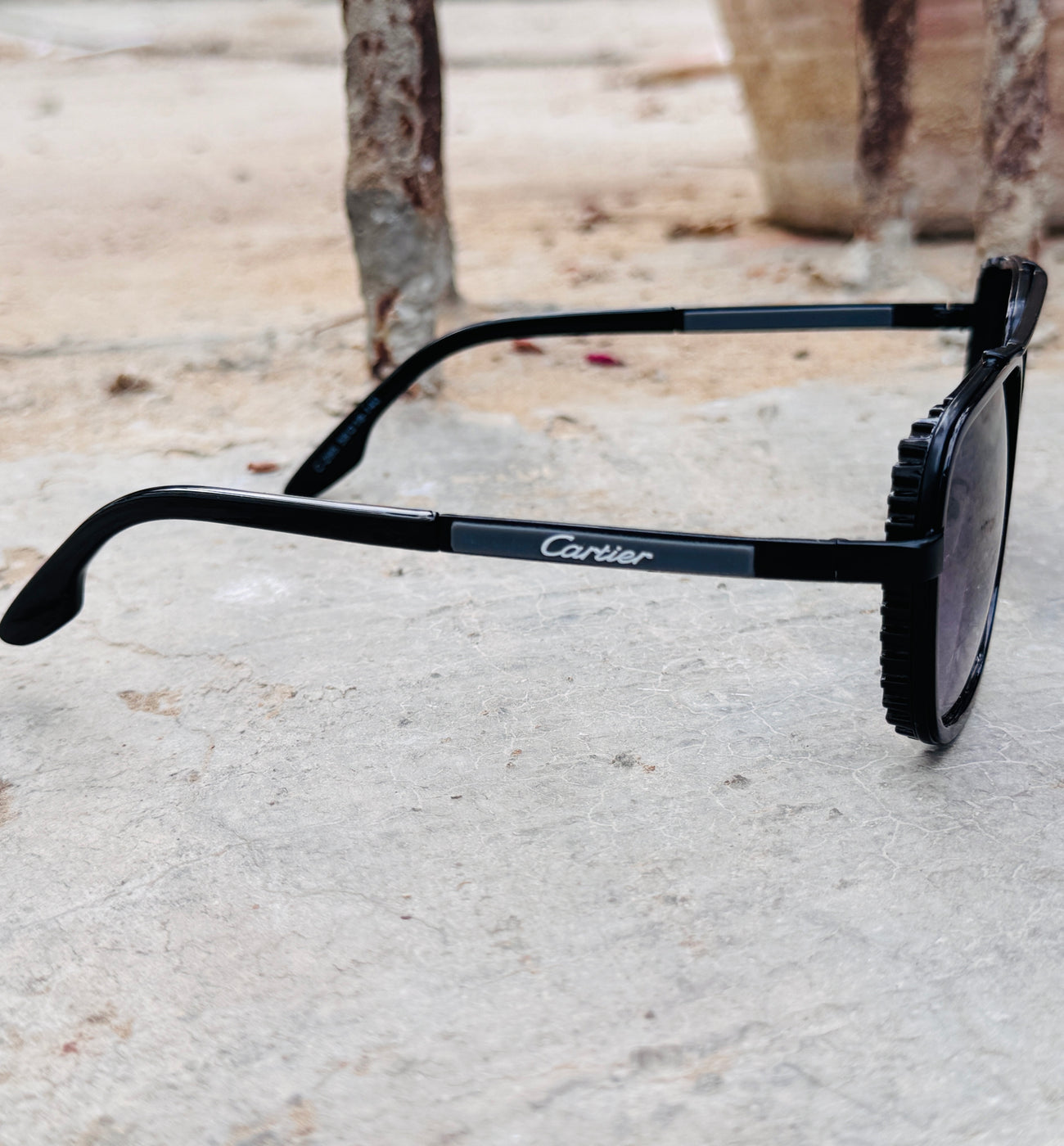 Cartier – 295 - 58 – Black Gradient – Metal – Sunglasses