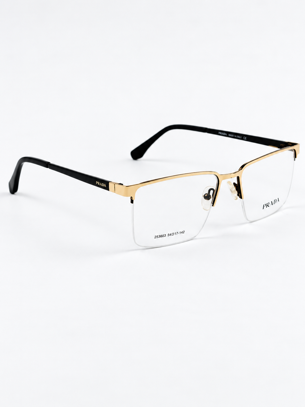 Prada – 253603 – 54 - Golden Black – Metal – Optics - Unisex