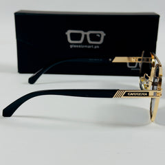 Carrera – 23013 – 58 – Golden Black – Metal – Sunglasses – Unisex
