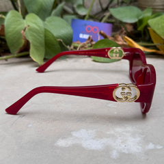 Gucci – 1826 - 57 - Pink – Acetate - Sunglasses – Ladies - Premium