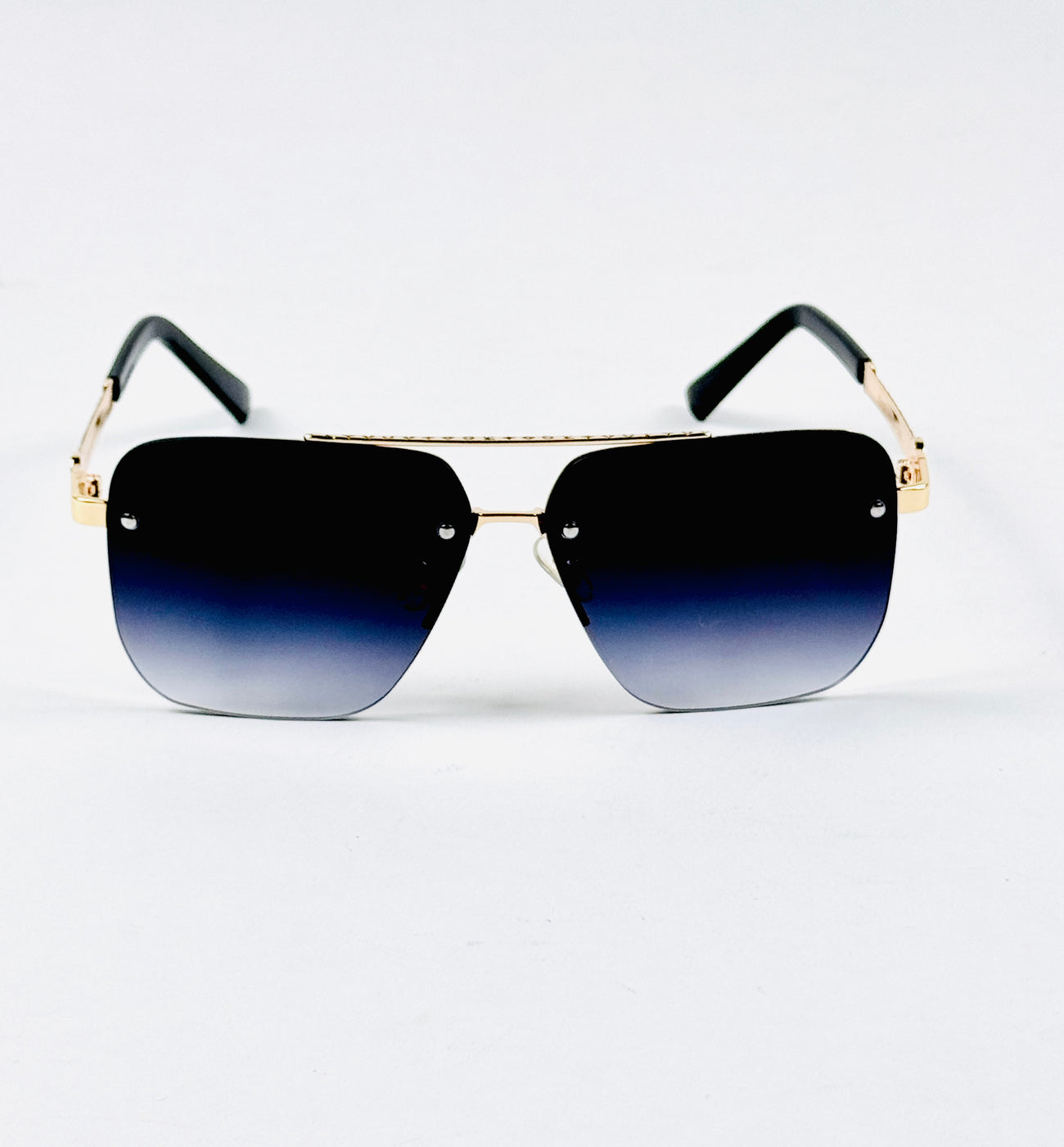 Louis Vuitton – 23159 – 60 – Golden Black Gradient – Metal – Sunglasses – Unisex