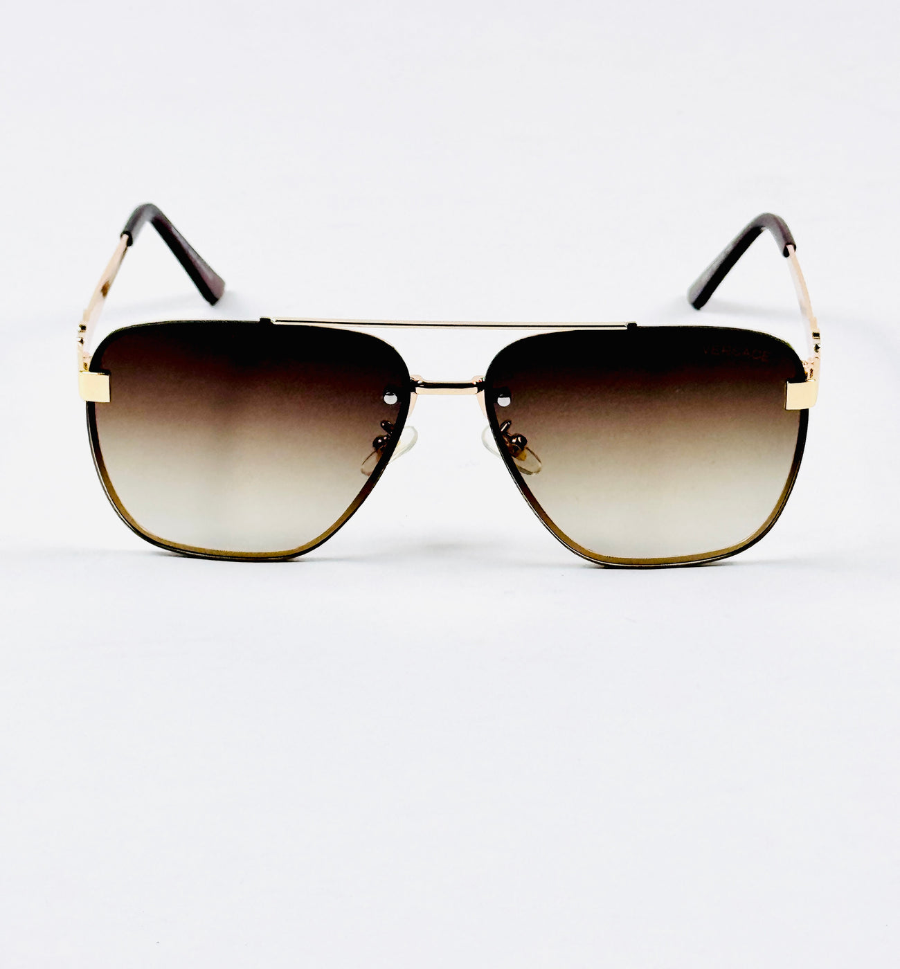 Versace – 22211 – 60 – Golden Brown Gradient – Metal – Sunglasses – Unisex (m