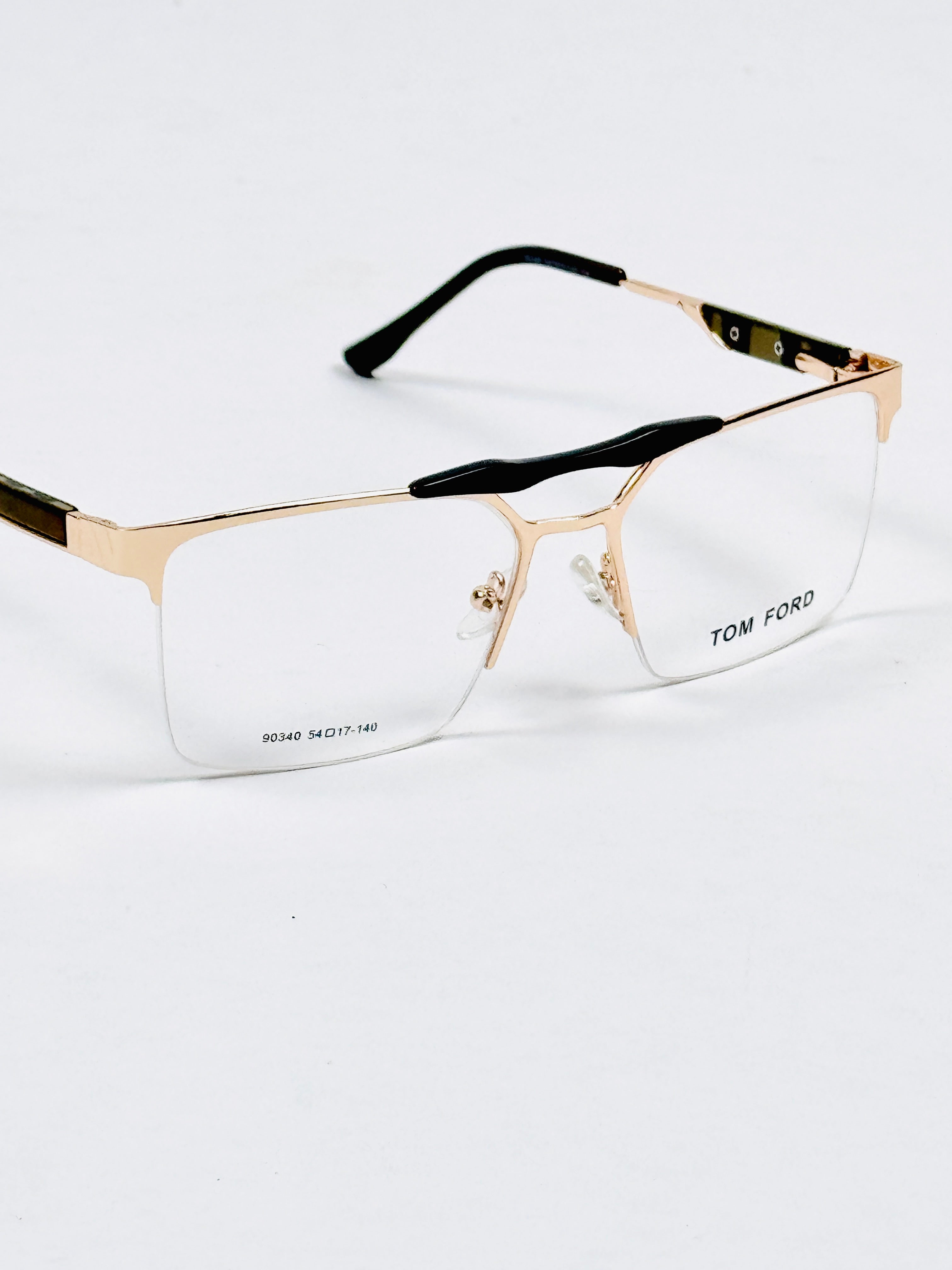 Tom Ford – 90340 – 54 – Golden –  Metal - Optics – Unisex