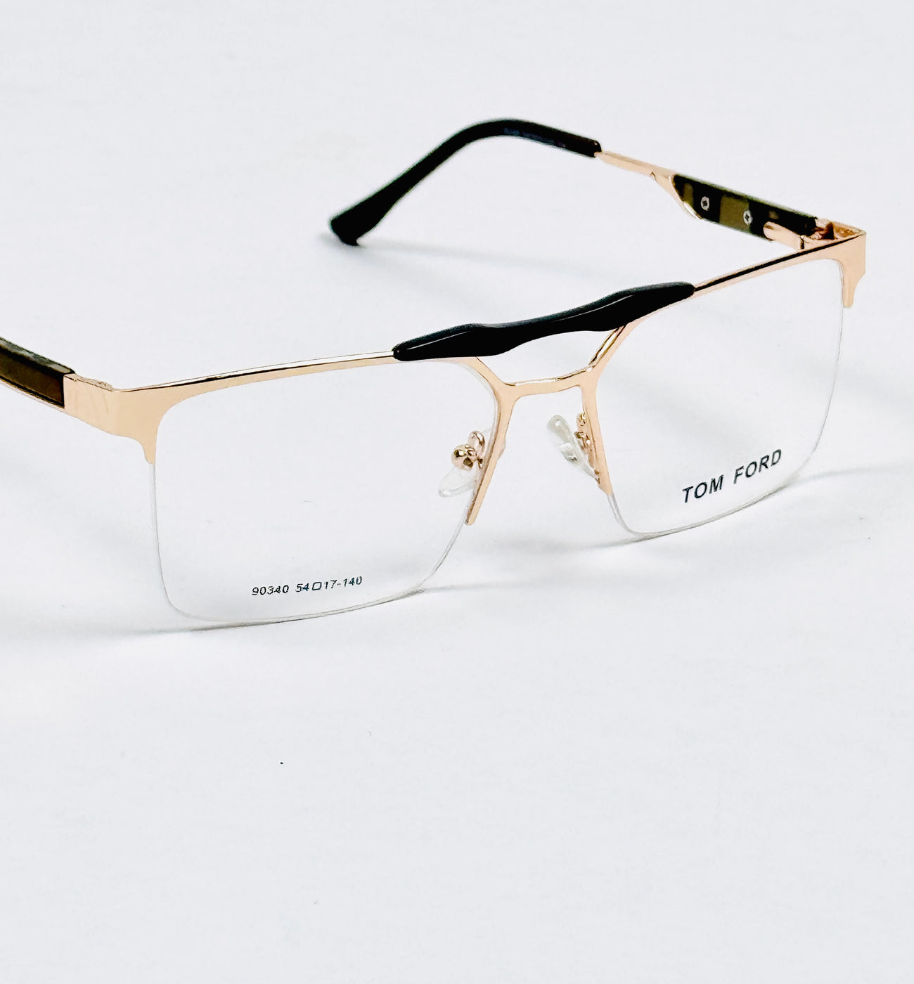 Tom Ford – 90340 – 54 – Golden –  Metal - Optics – Unisex