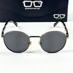 Prada – 56ZS – 54 – Grey Black – Metal – Sunglasses – Unisex