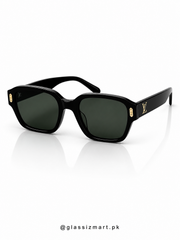 Louis Vuitton – 2676 – 55 – Black –  Acetate - Sunglasses – Unisex - Premium