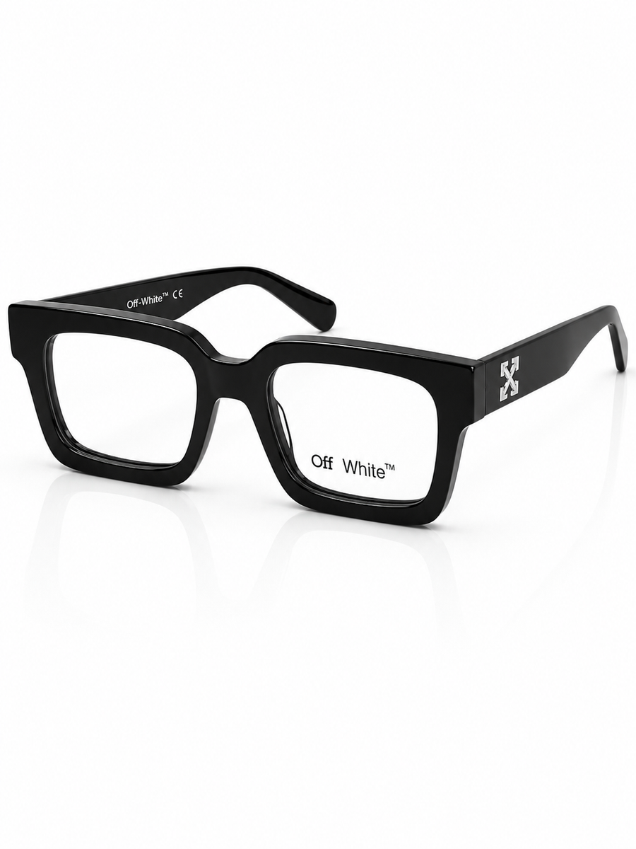 Off White - 1004 – 52 – Black –  Acetate - Optics – Unisex - Premium