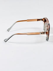 Moscot - 9850 – 51 – Brown Translucent – Acetate – Sunglasses – Unisex