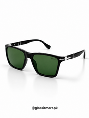 Persol – 3271 - 54 - Black Green – Acetate - Sunglasses – Unisex