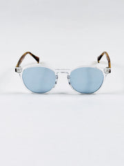 Moscot - 6259 – 49 – Transparent Blue – Acetate – Sunglasses – Unisex