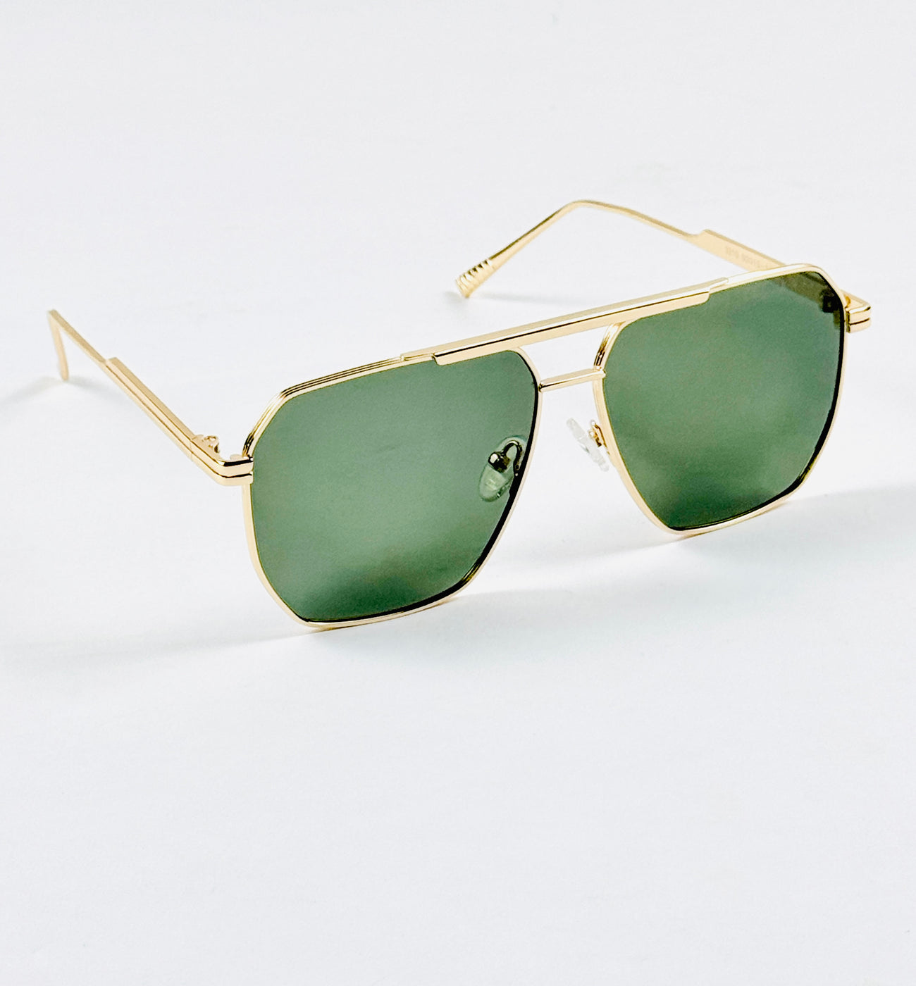 Bottega Veneta – 3310 – 60 – Golden Green – Metal – Sunglasses – Unisex
