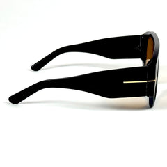 Tom Ford – 1044 - 60 - Black Yellow – Acetate - Sunglasses – Unisex