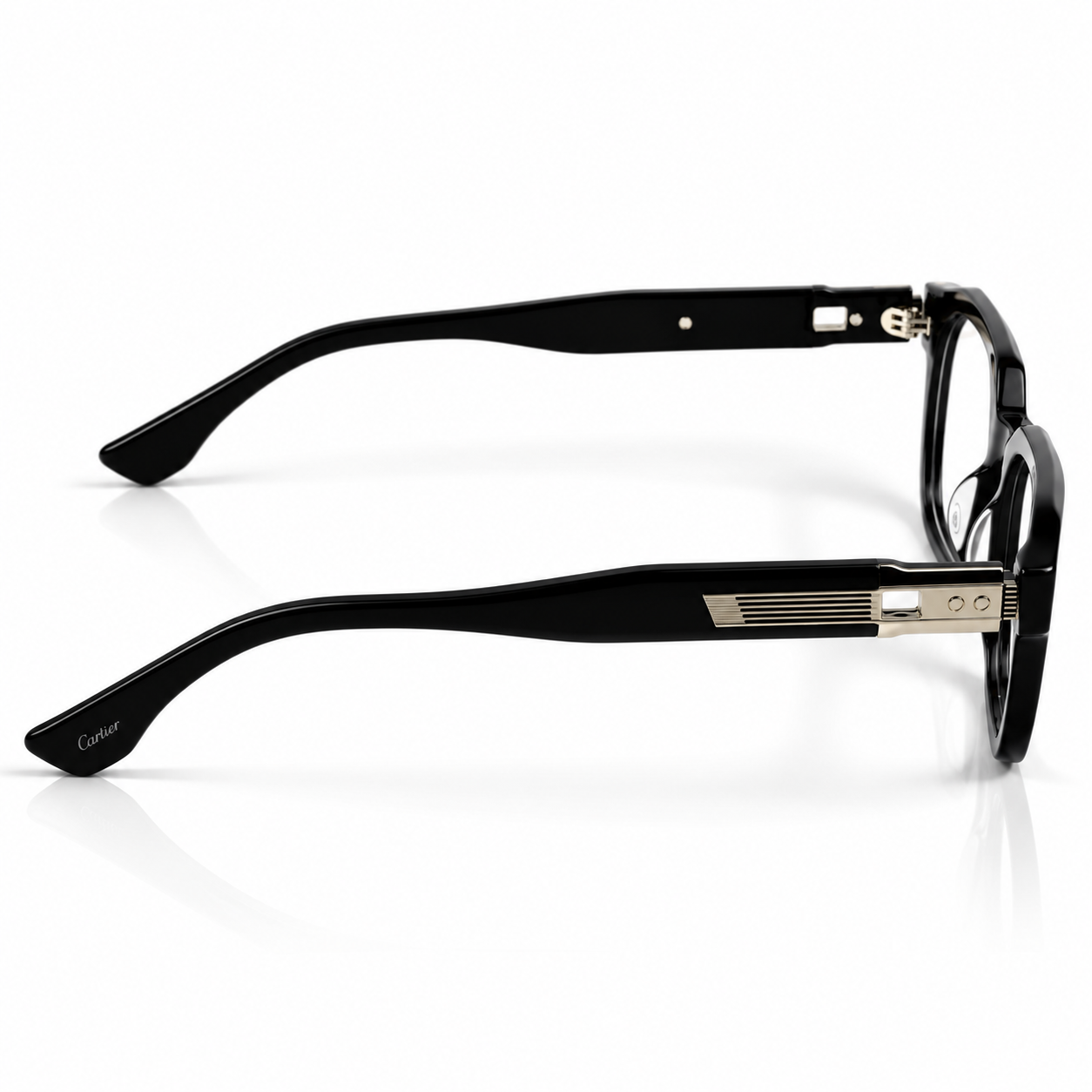 Cartier – 25266 – 52 – Black –  Acetate- Optics – Unisex - Premium