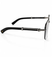 Cartier – 0369 - 60 – Black Blue – Metal - Sunglasses – Unisex