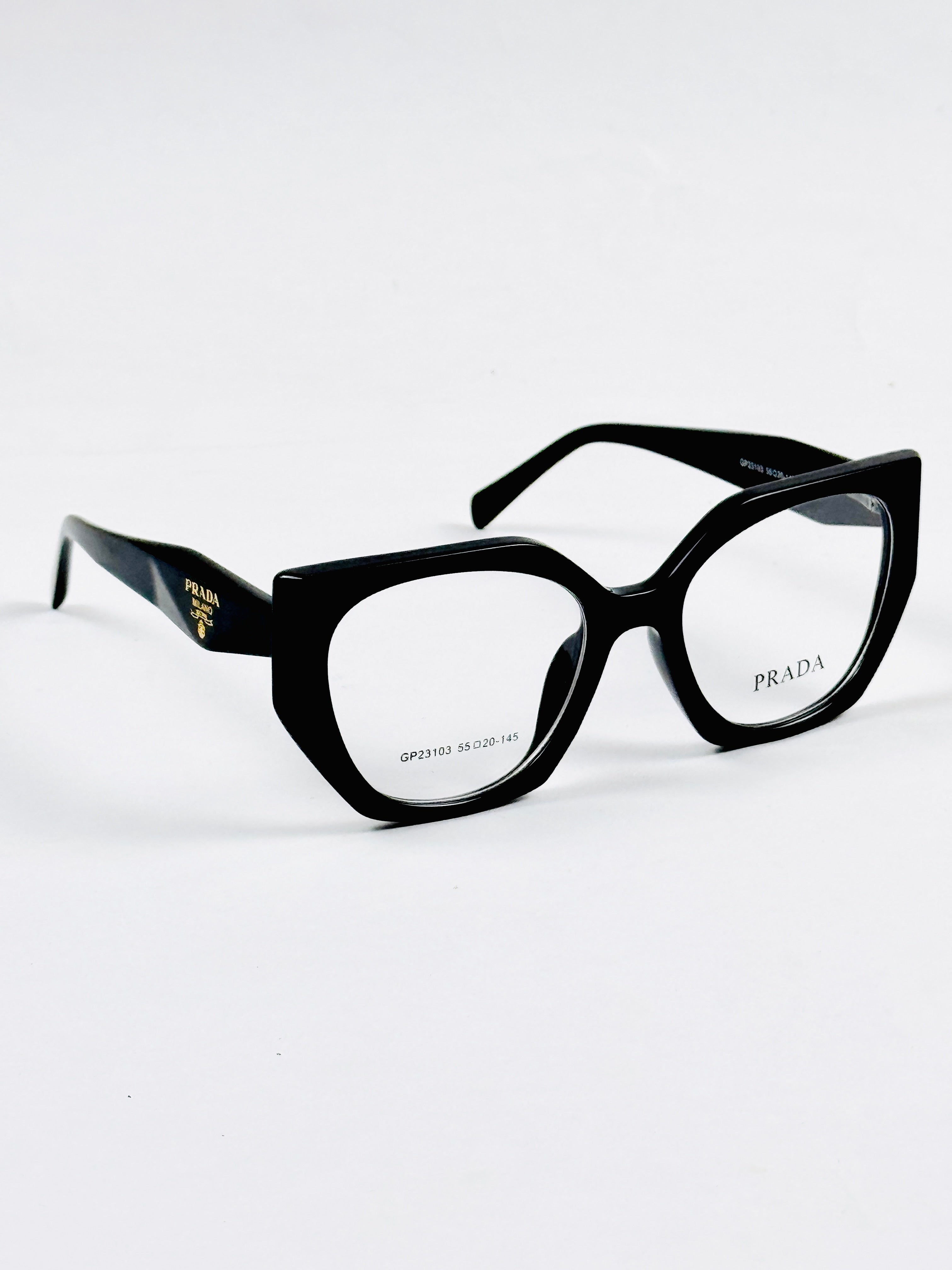 Prada - 23103 – 55 – Black –  Acetate - Optics – Ladies - Premium