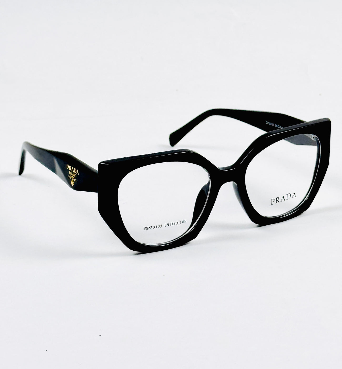Prada - 23103 – 55 – Black –  Acetate - Optics – Ladies - Premium