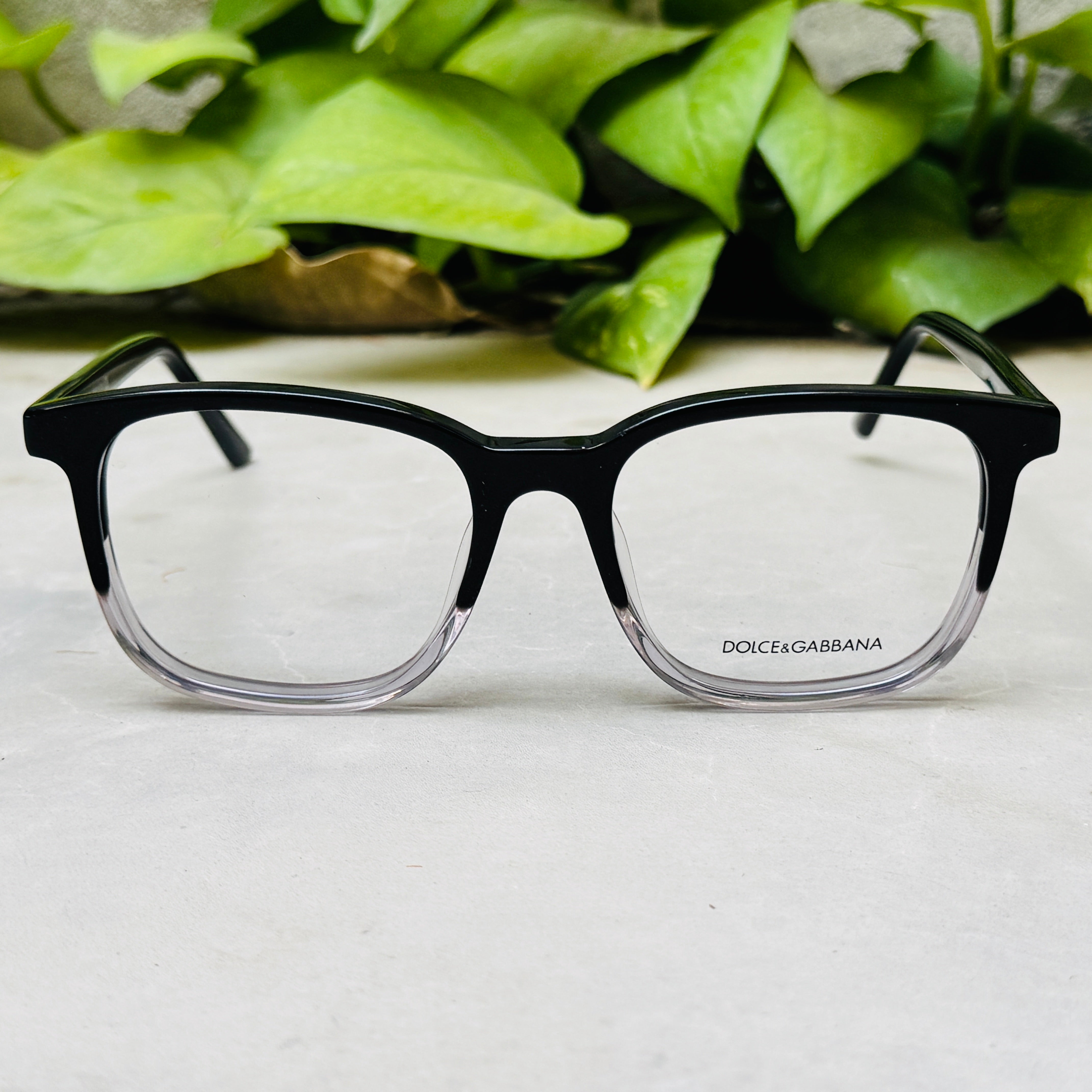 Dolce & Gabbana – 5153 – 55 – Black Transparent –  Acetate - Optics – Unisex - Premium