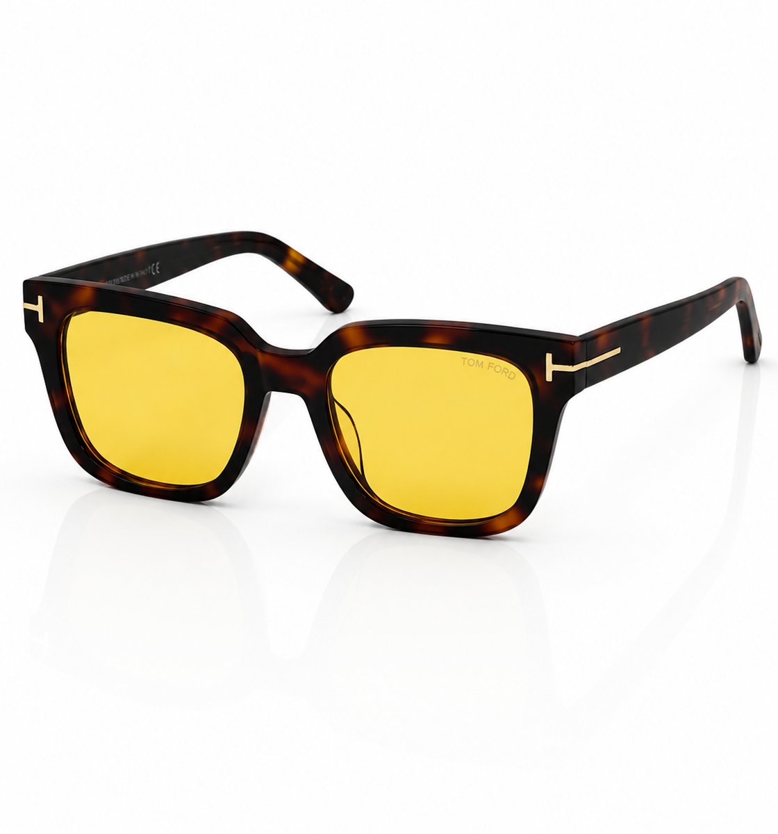 Tom Ford – 6027 - 52 – Tortoise Yellow –  Acetate - Sunglasses – Unisex - Premium