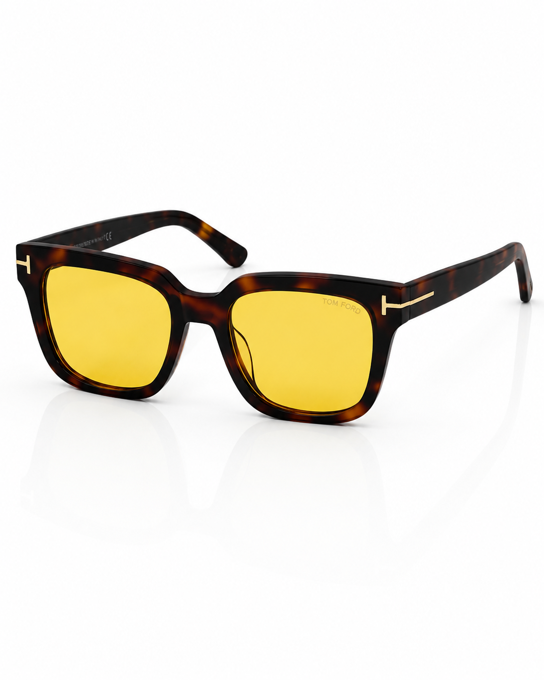 Tom Ford – 6027 - 52 – Tortoise Yellow –  Acetate - Sunglasses – Unisex - Premium