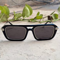Louis Vuitton – 2596 - 55 – Silver Black – Acetate - Metal - Sunglasses – Unisex - Premium