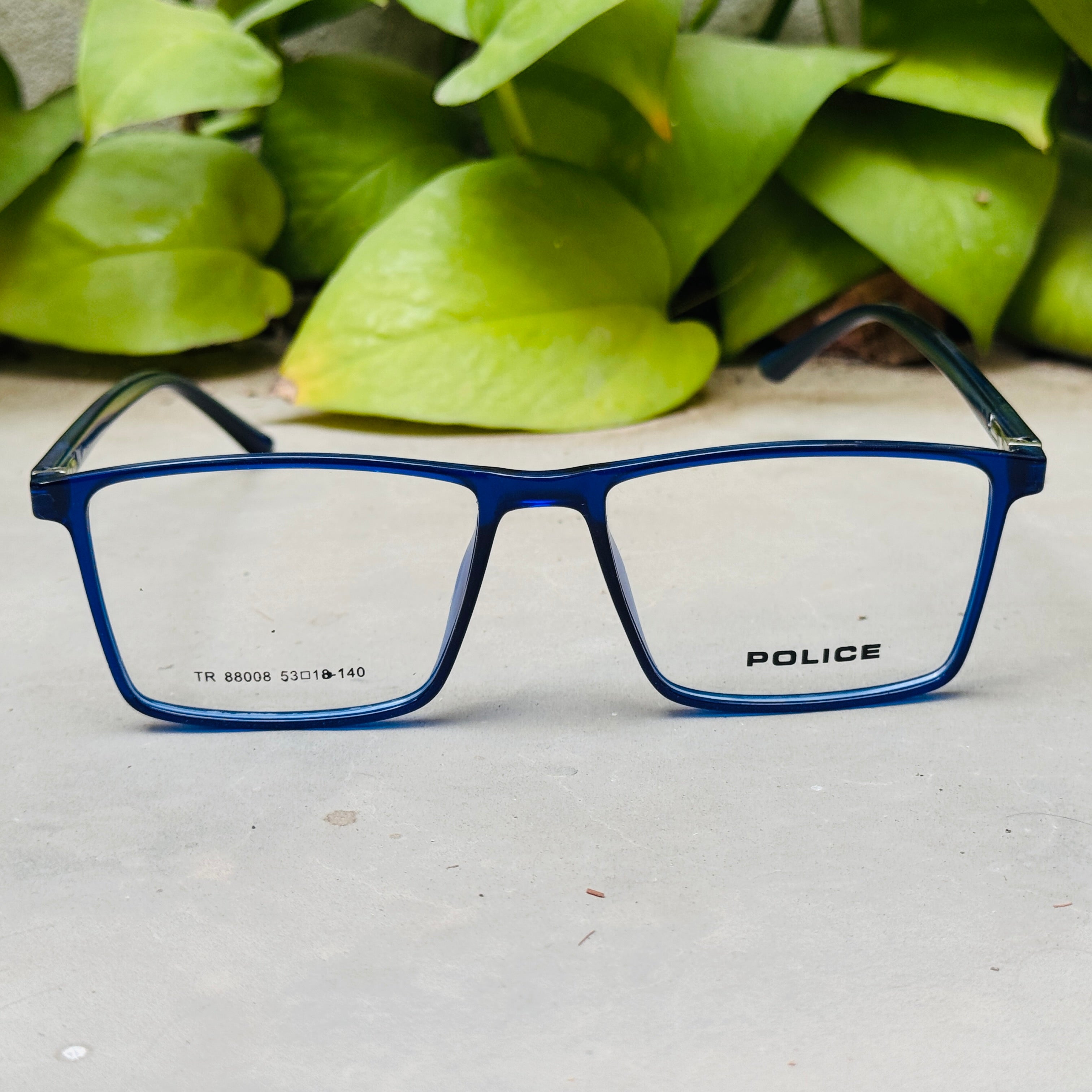 Police – 88008 – 53 – Blue –  Acetate - Optics – Unisex