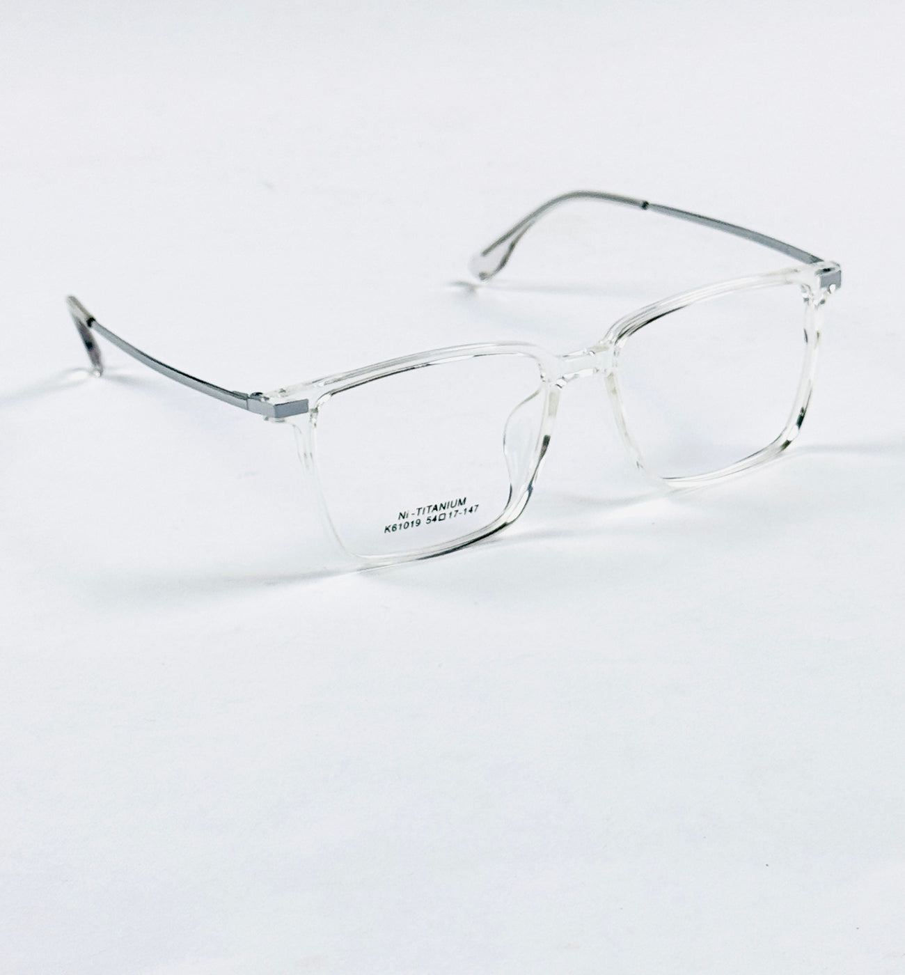 Tr – 61019 - 54 - Silver White – Acetate - Metal – Optics - Unisex