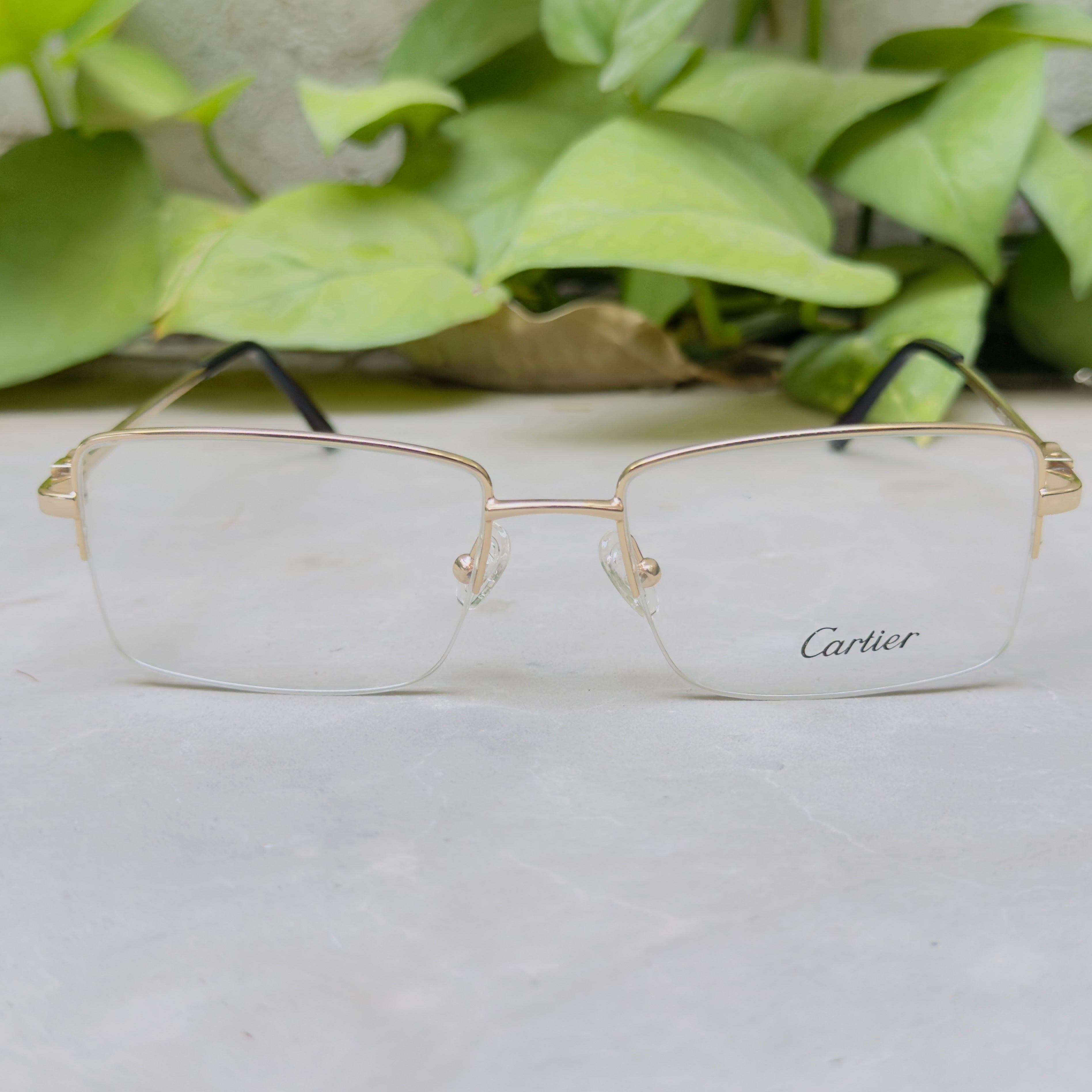 Cartier - 0471 – 54 – Golden - Metal - Optics – Unisex - Premium