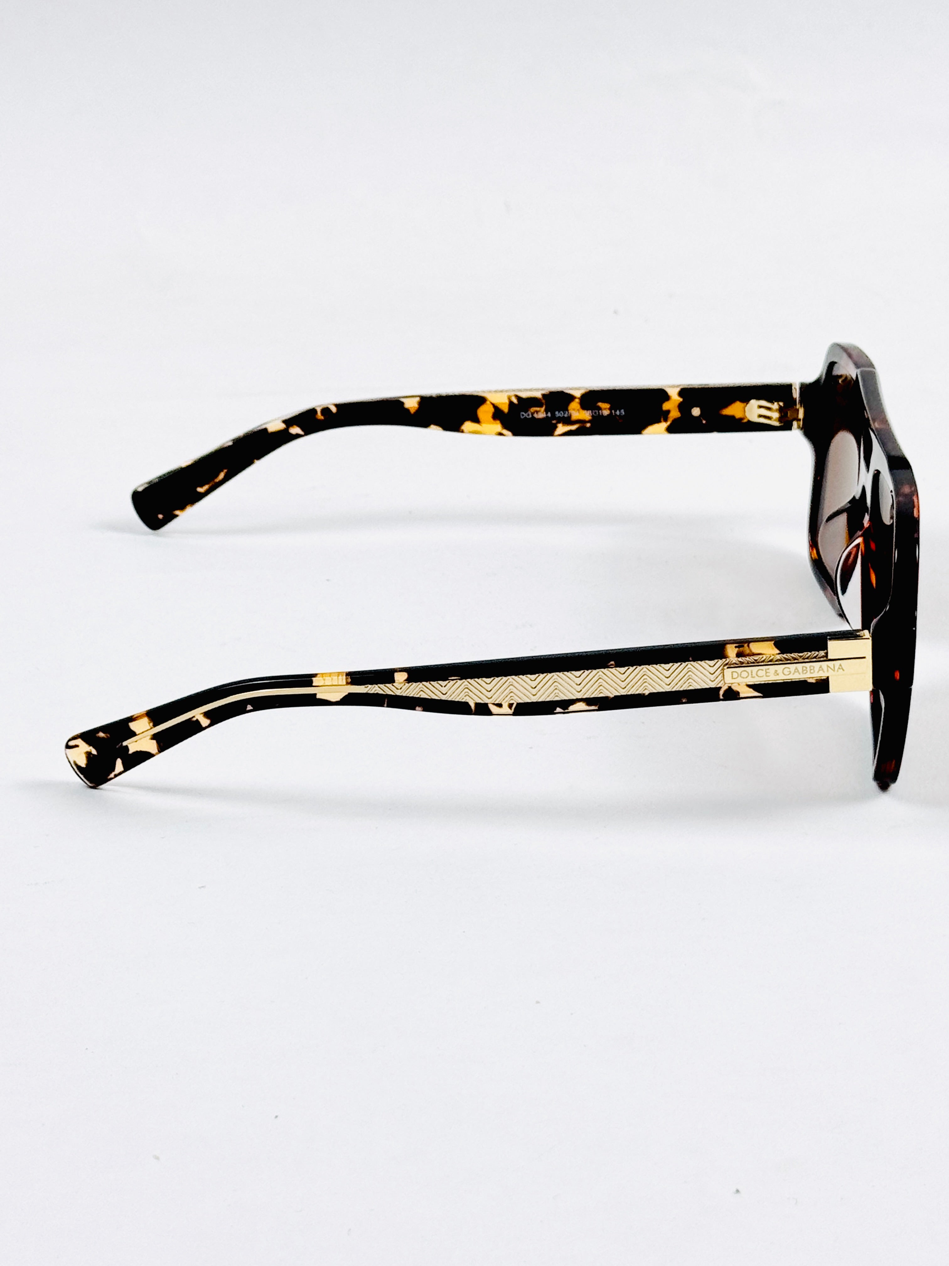 Dolce & Gabbana – 4544 - 56 – Tortoise Brown –  Acetate - Sunglasses – Unisex - Premium