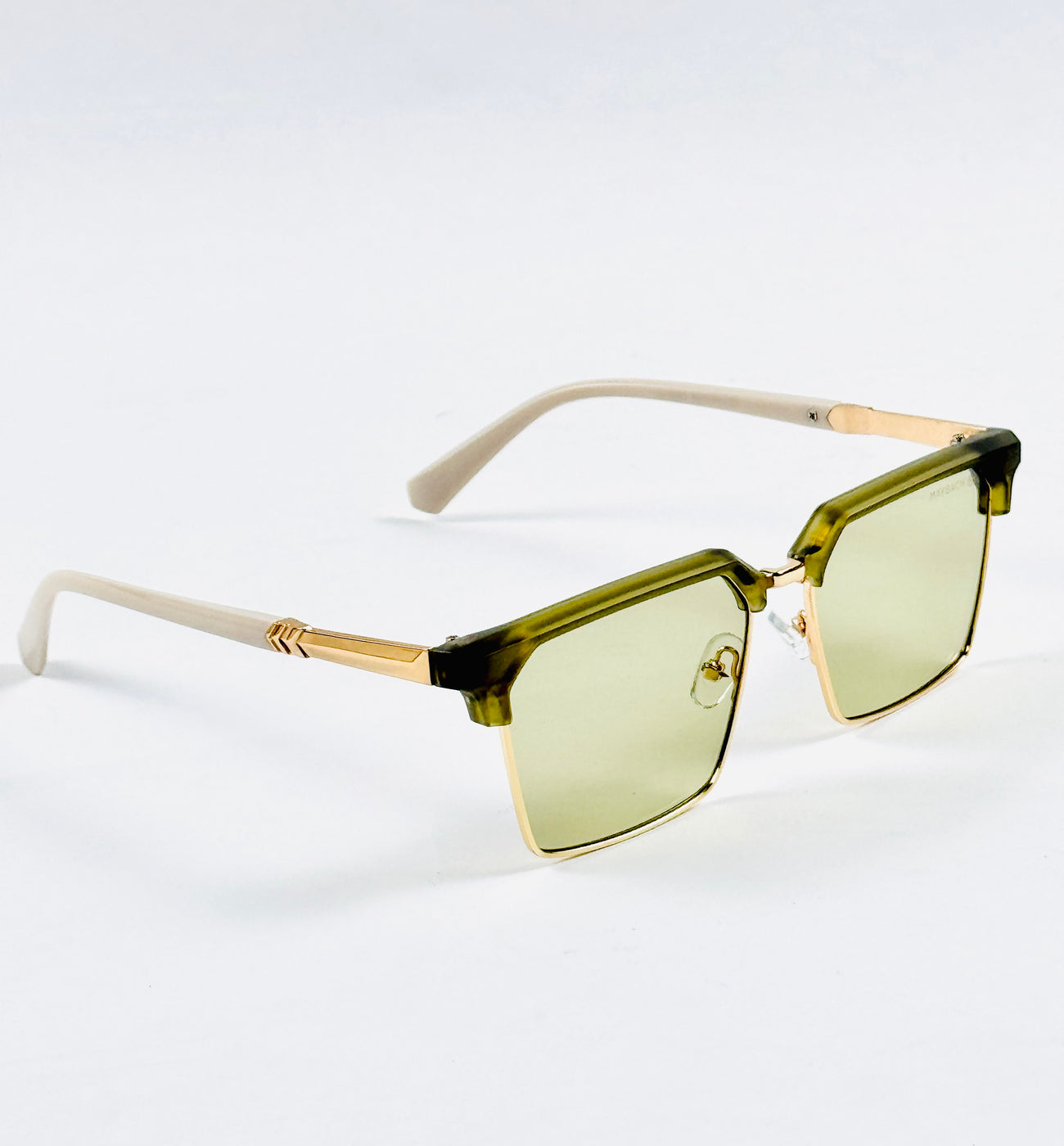 Maybach – 3638 – 56 – Golden Green - Acetate - Metal - Sunglasses – Unisex