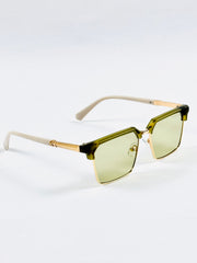 Maybach – 3638 – 56 – Golden Green - Acetate - Metal - Sunglasses – Unisex